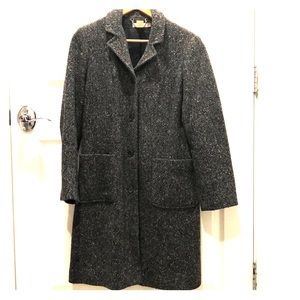J. Crew Tweed Top Coat